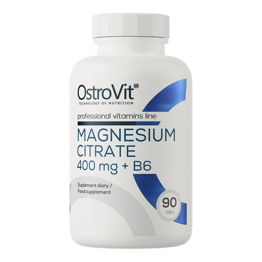 Magnesium Citrate 400mg + B6 90 Tablets