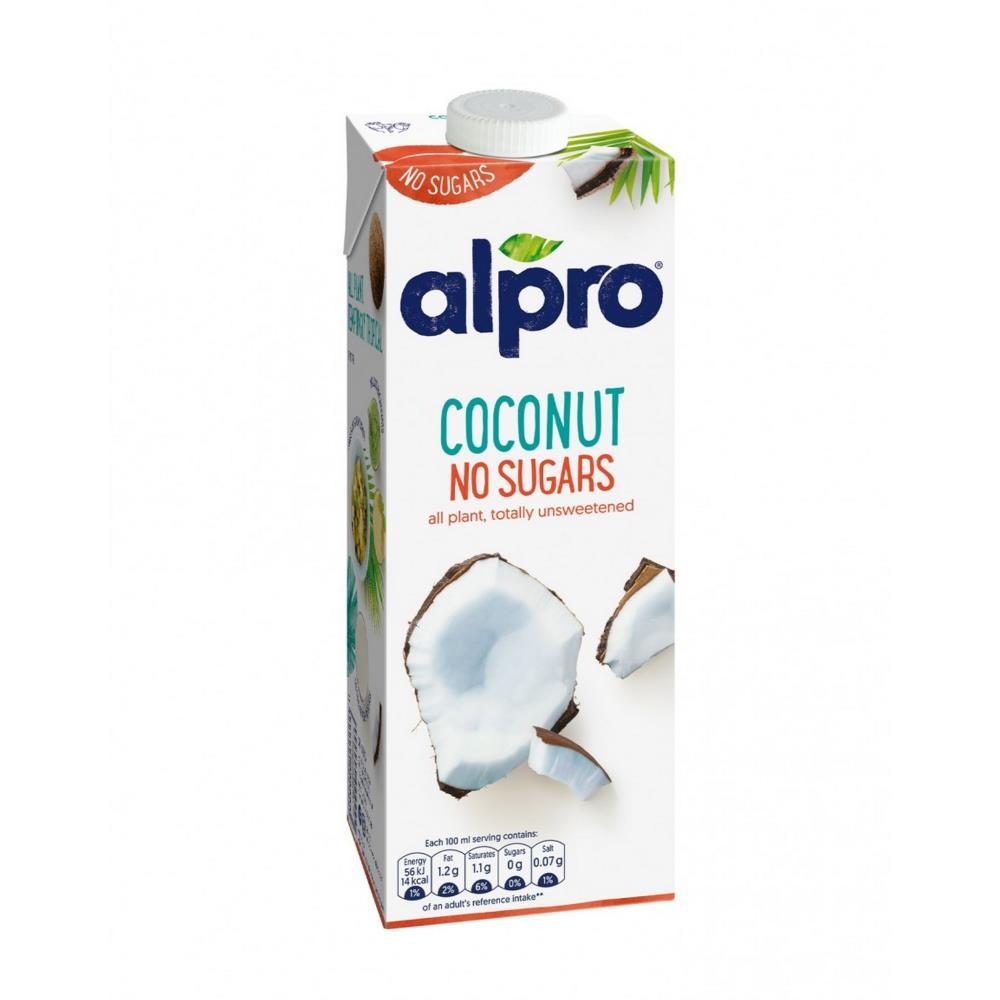 Bebida De Coco Sem Açúcar Alpro 1 Lit