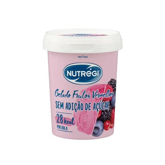 Nutrégi Red Fruit Ice Cream Without Added Sugar 500g