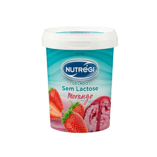 Nutrégi Strawberry Lactose Free Ice Cream 500ml