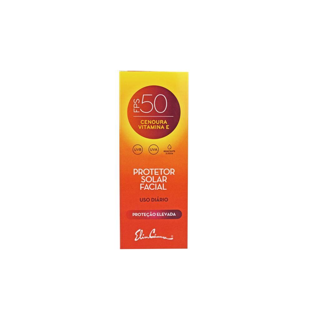 Protector Solar Facial SPF 50 Cenoura Elisa Camara 50mL