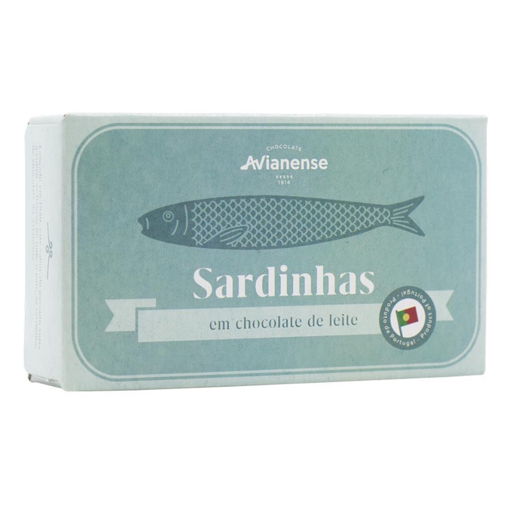 Sardinhas De Chocolate Leite Avianense 40g