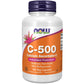 Vitamina C-500 Calcium Ascorbate-C Não-Ácida  Now Foods 100 Cápsulas