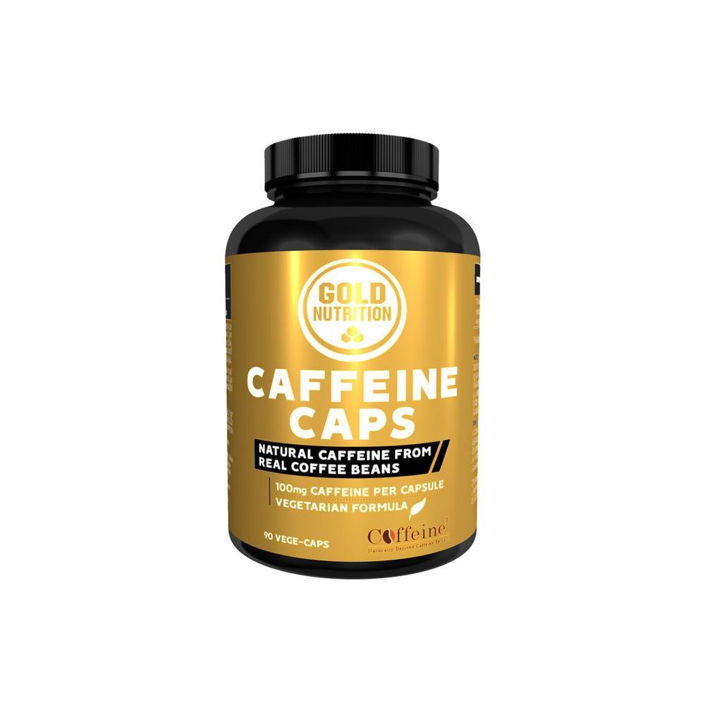 Caffeine 100mg Gold Nutrition 90 Cápsulas