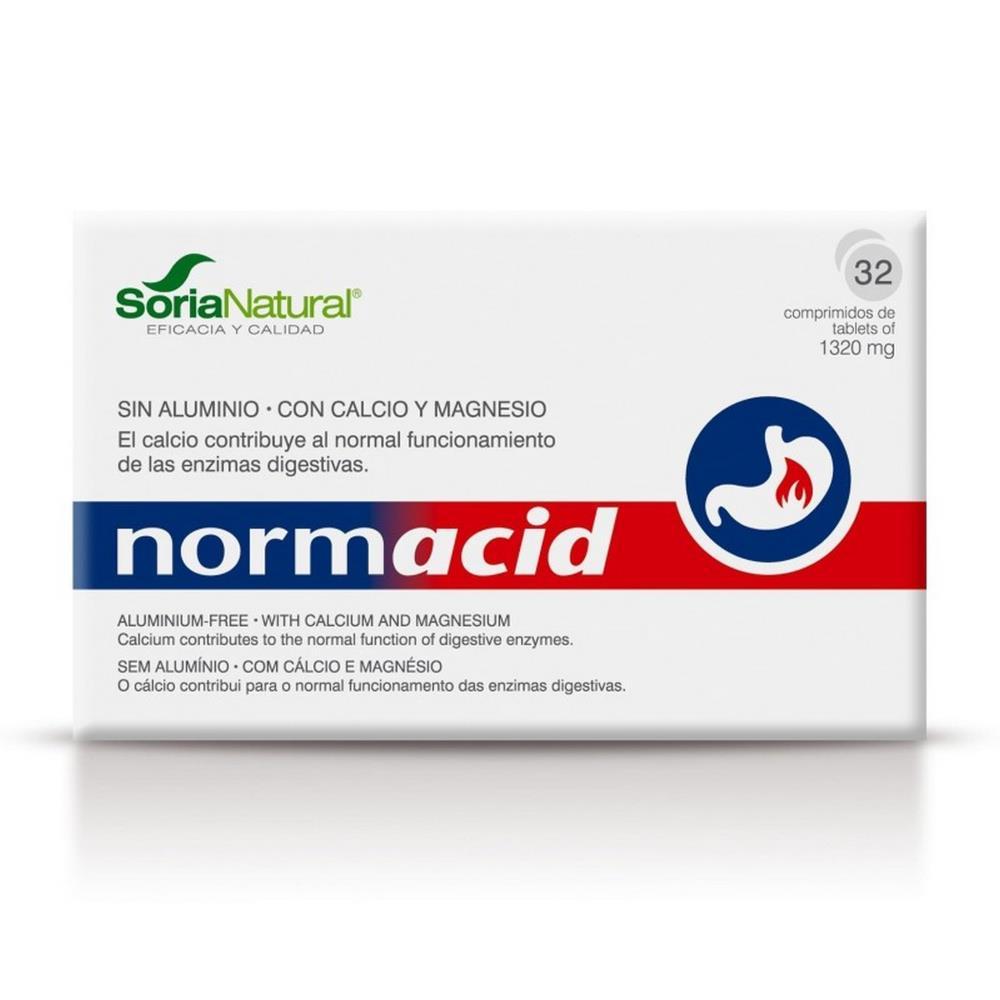 Normacid 1250 mg Soria Natural 32 Comprimidos