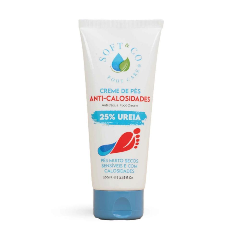 Creme Pés Hidratante 15% Ureia Soft & Co 100ml