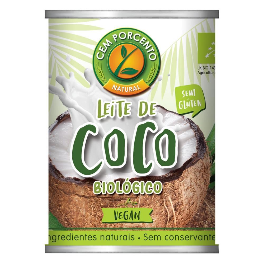 Leite De Coco Light Bio Cem Porcento 400ml