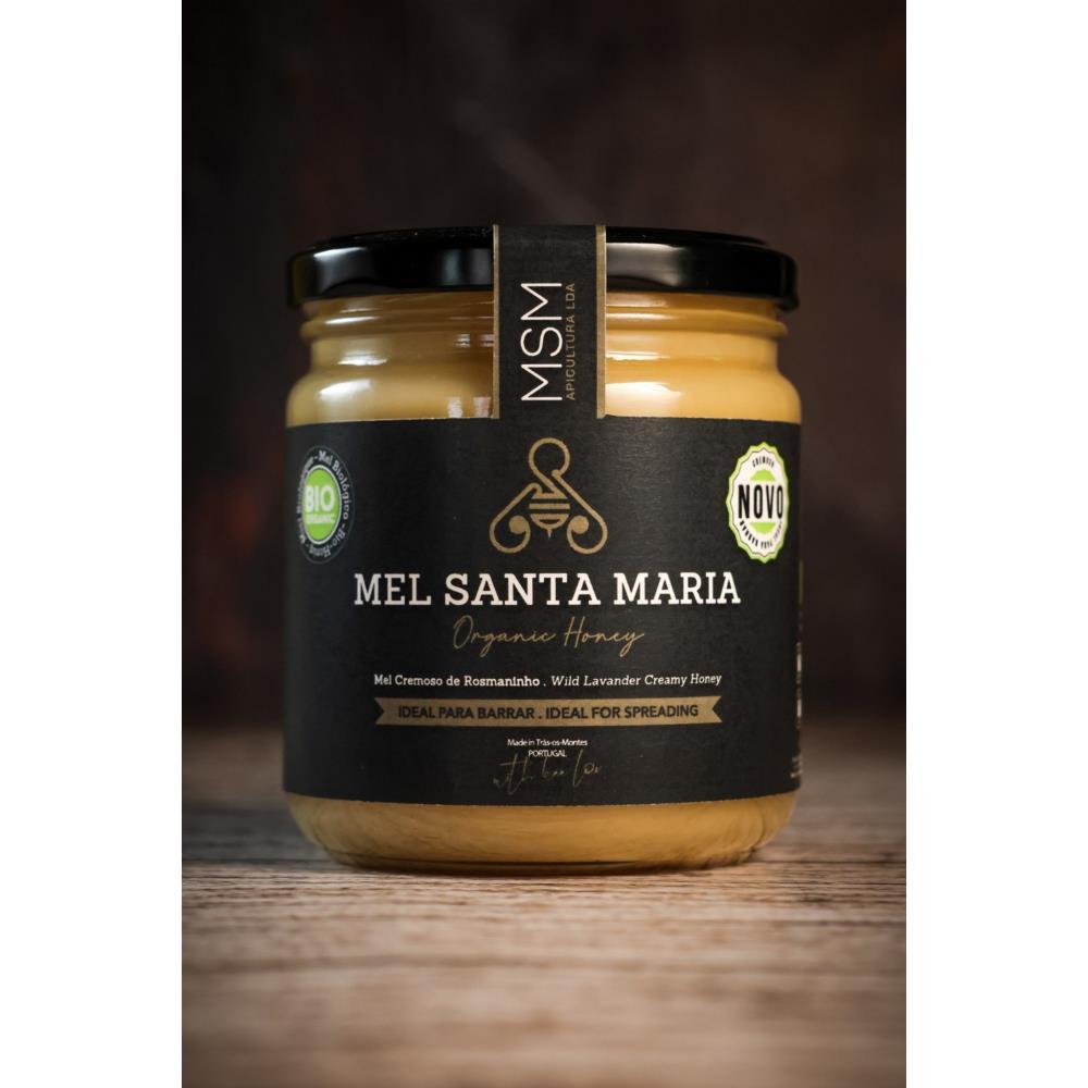 Mel Cremoso De Rosmaninho Bio Mel Santa Maria 500g