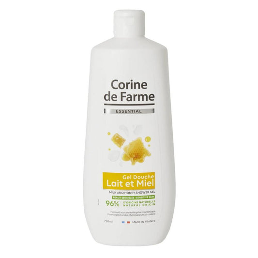 Gel de Banho Leite e Mel Essential Corine De Farme 750 ml