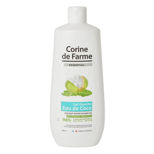 Gel De Banho De Água De Coco Corine De Farme 750 ml