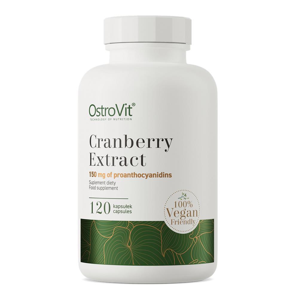 Extrato De Cranberry 300mg Ostrovit 120 Capsules