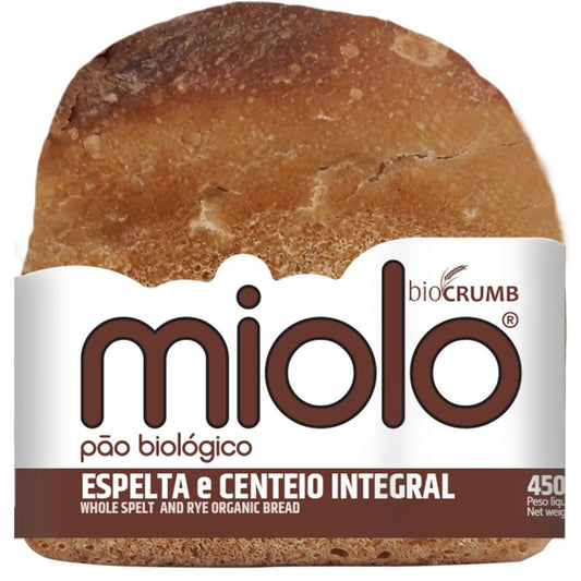 Pão De Espelta E Centeio Com Sementes Miolo Bio Miolo 450G