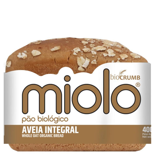 Pão de Aveia Integral Bio Miolo Sem Glúten 400G