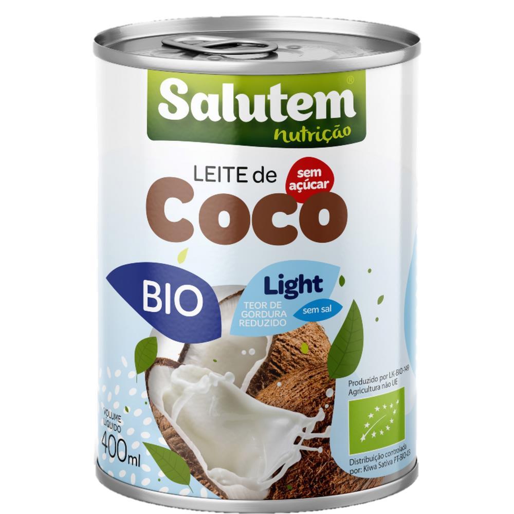 Leite De Coco Light Bio Salutem 400g