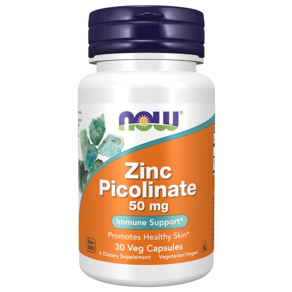 Now Zinc Picolinate 50Mg 30 Caps