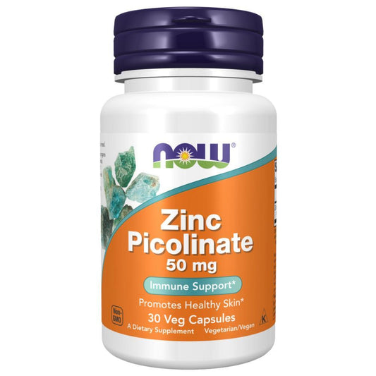 Now Zinc Picolinate 50Mg 60 Caps