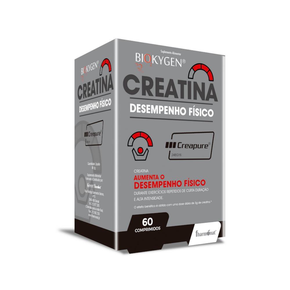 Creatina Creapure 3000mg Biokygen 60 Comprimidos