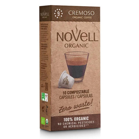 Café Nespresso Cremoso Bio Novell 10 Cápsulas