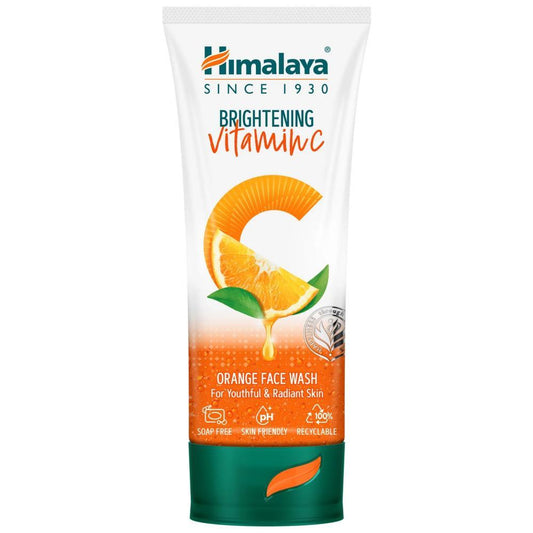 Gel De Limpeza Facial Laranja Com Vitamina C Himalaya 100ml