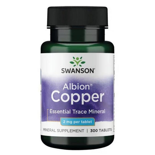 Albion Copper 2mg Swanson 300 Comprimidos