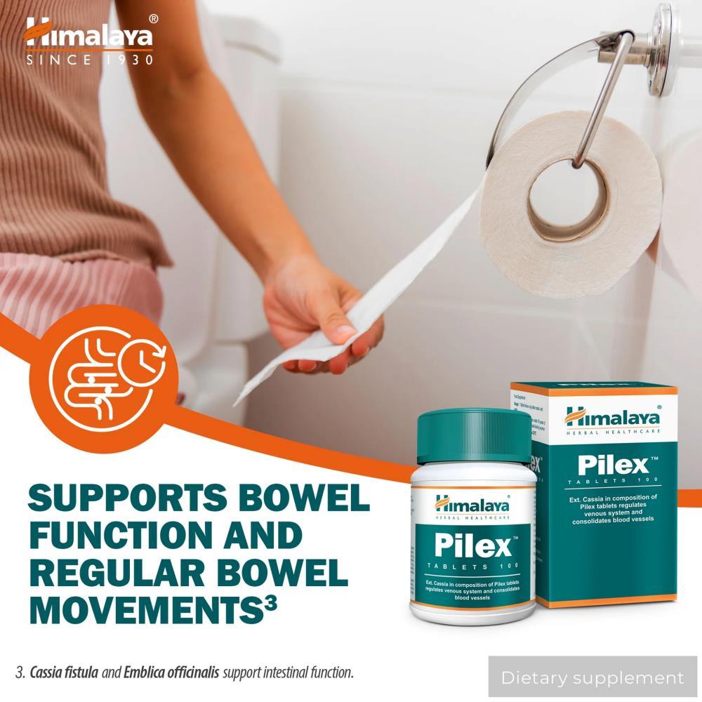 Pilex Himalaya 60 Comprimidos