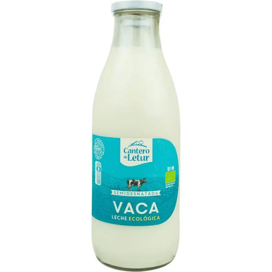 Leite De Vaca Fresco Semidesnatado Bio 1L
