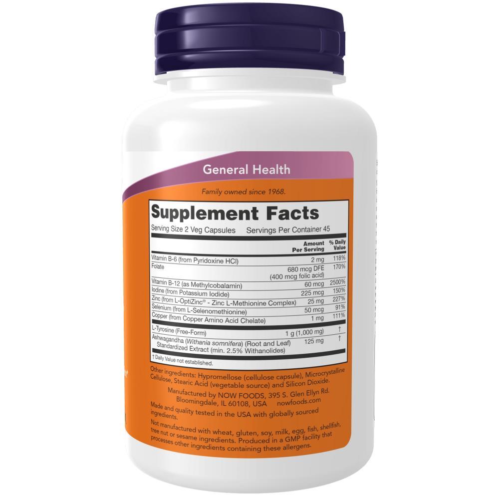 Thyroid Energy Now Foods 90 Cápsulas