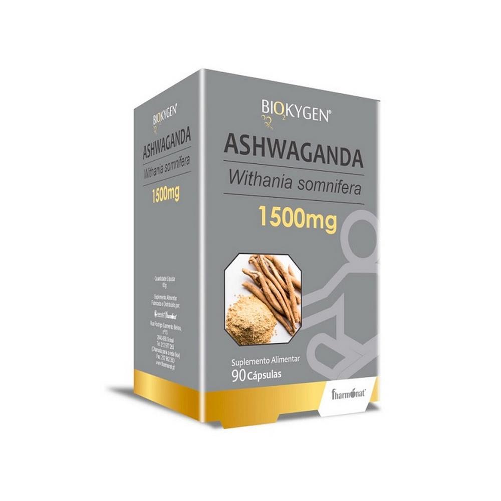 Ashwaganda 1500mg Biokygen 90 Cápsulas
