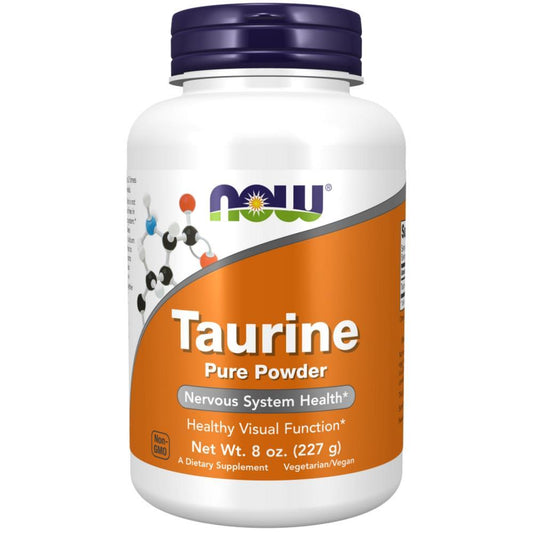 Taurina 100% Pura em Pó Now Foods 227g