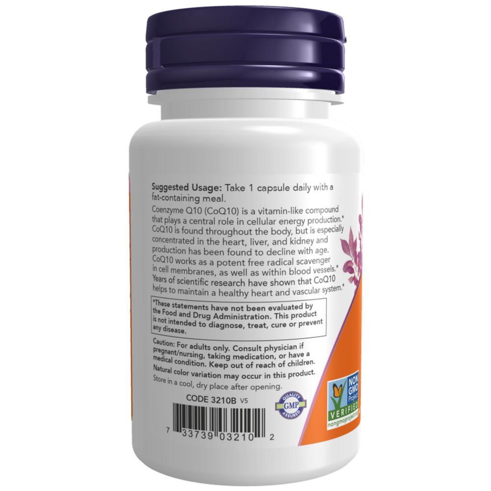CoQ10 100 mg Com Bagas De Pilriteiro 180 Veg Cápsulas