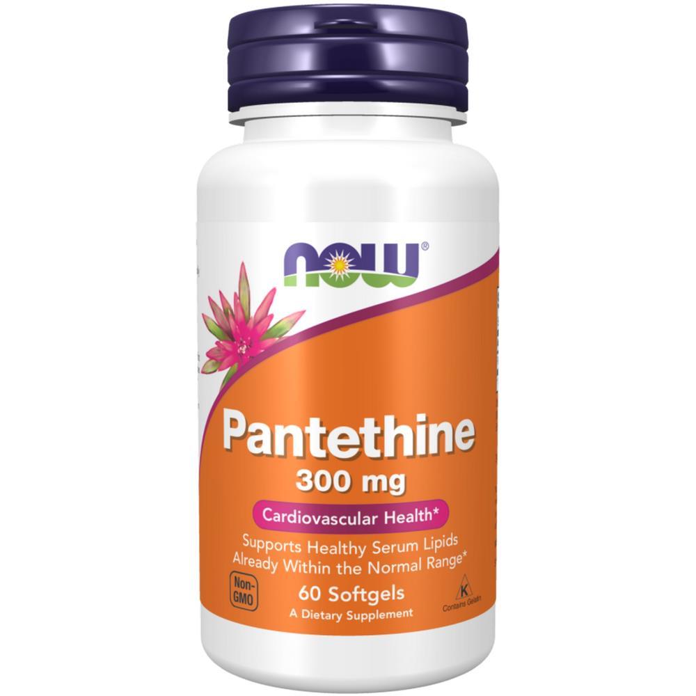 Pantethine 300 mg Now Foods 60 Cápsulas