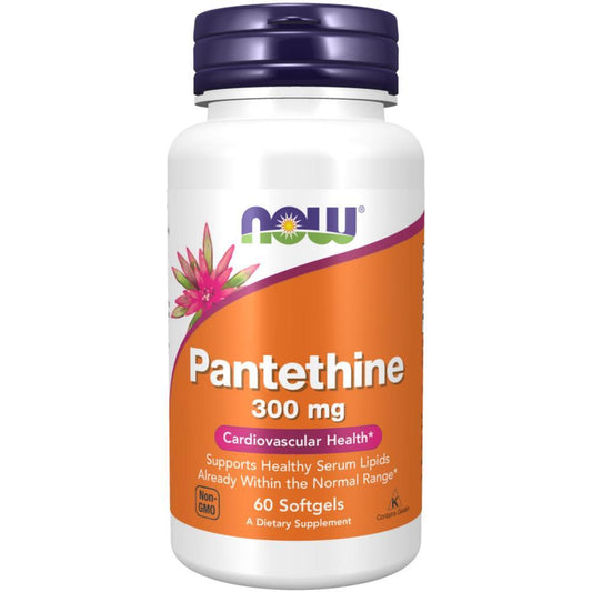 Pantethine 300 mg Now Foods 60 Cápsulas