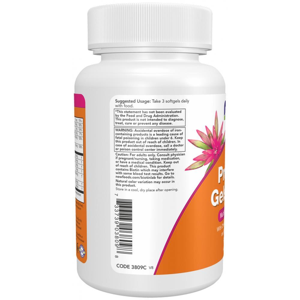 Prenatal Gels + DHA 90 cápsulas