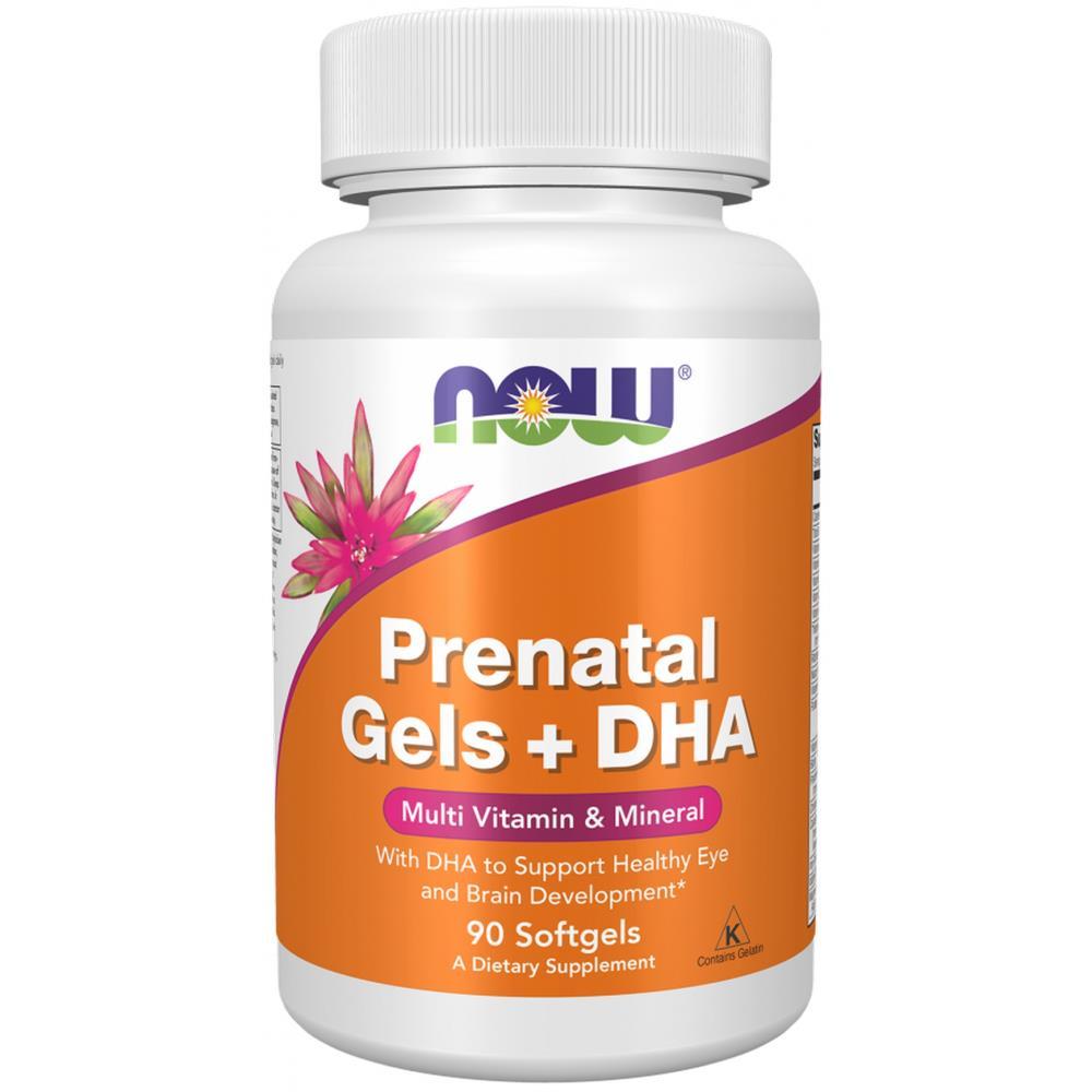 Prenatal Gels + DHA 90 cápsulas
