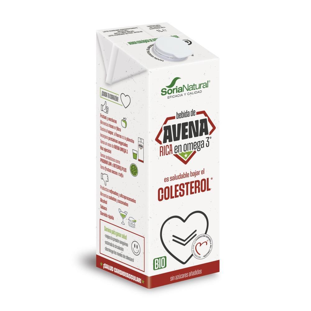 Bebida De Aveia Rica Em Ómega 3 Soria Natural 1 Lit