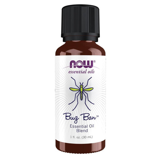 Bug Ban Mistura De Óleos Essenciais Now Foods 30ml