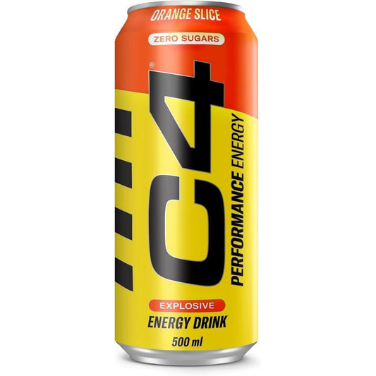 Bebida Energética C4 Sabor Laranja 500ml