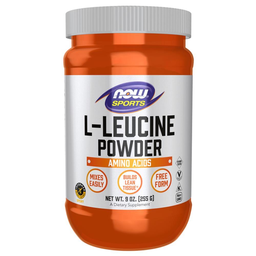 L-Leucina Em Pó Now Foods 255 g