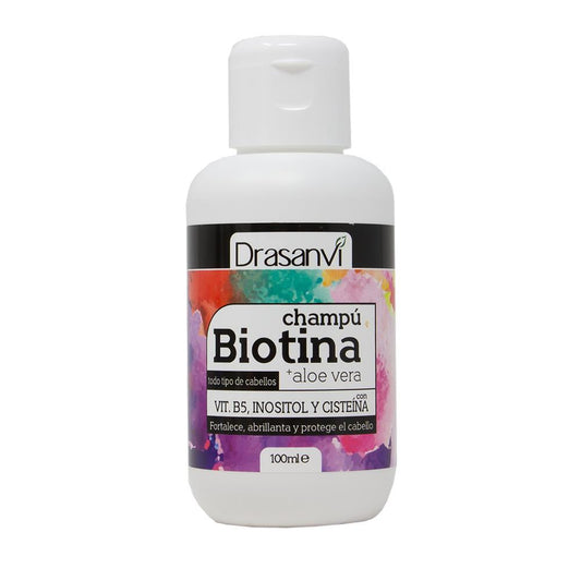 Champô Biotina e Aloe Vera Drasanvi 100 ml