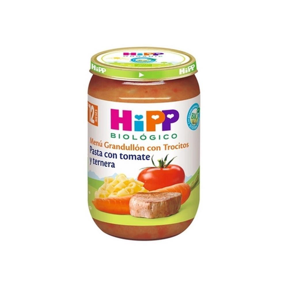 Puré De Massa Com Tomate e Carne Boião Hipp Bio 220g