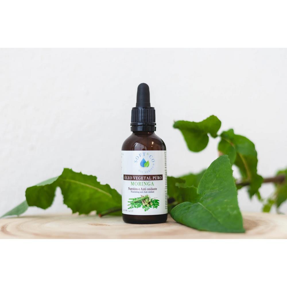 Óleo vegetal puro de Moringa Soft & Co 40ml
