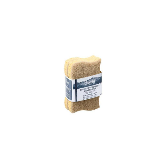 Esponja Vegetal Esfregão Superfícies Delicadas 2 un