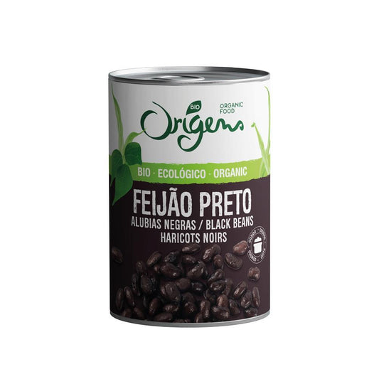 Feijão Preto em conserva Lata Origens Bio 400g