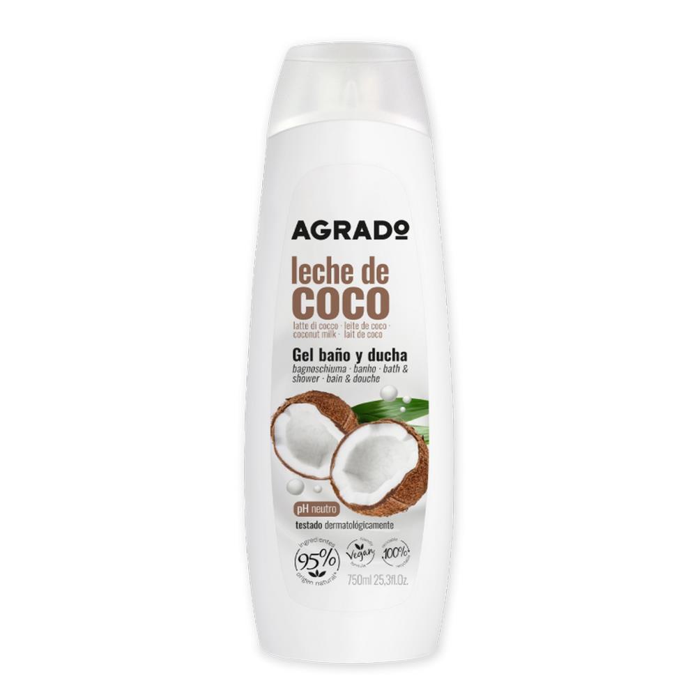 Gel de Banho Leite de Coco Argado 750ml