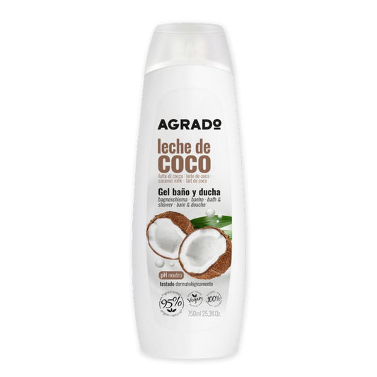 Gel de Banho Leite de Coco Argado 750ml