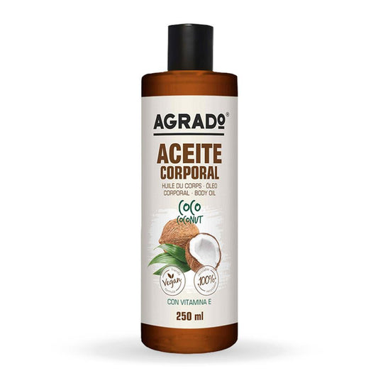 Óleo Corporal de Coco Agrado 250ml