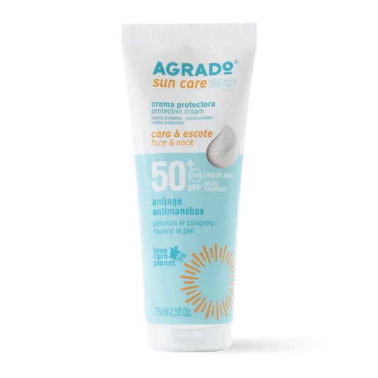 Creme Protetor Solar Rosto e Pescoço FPS 50+ Argado 75ml