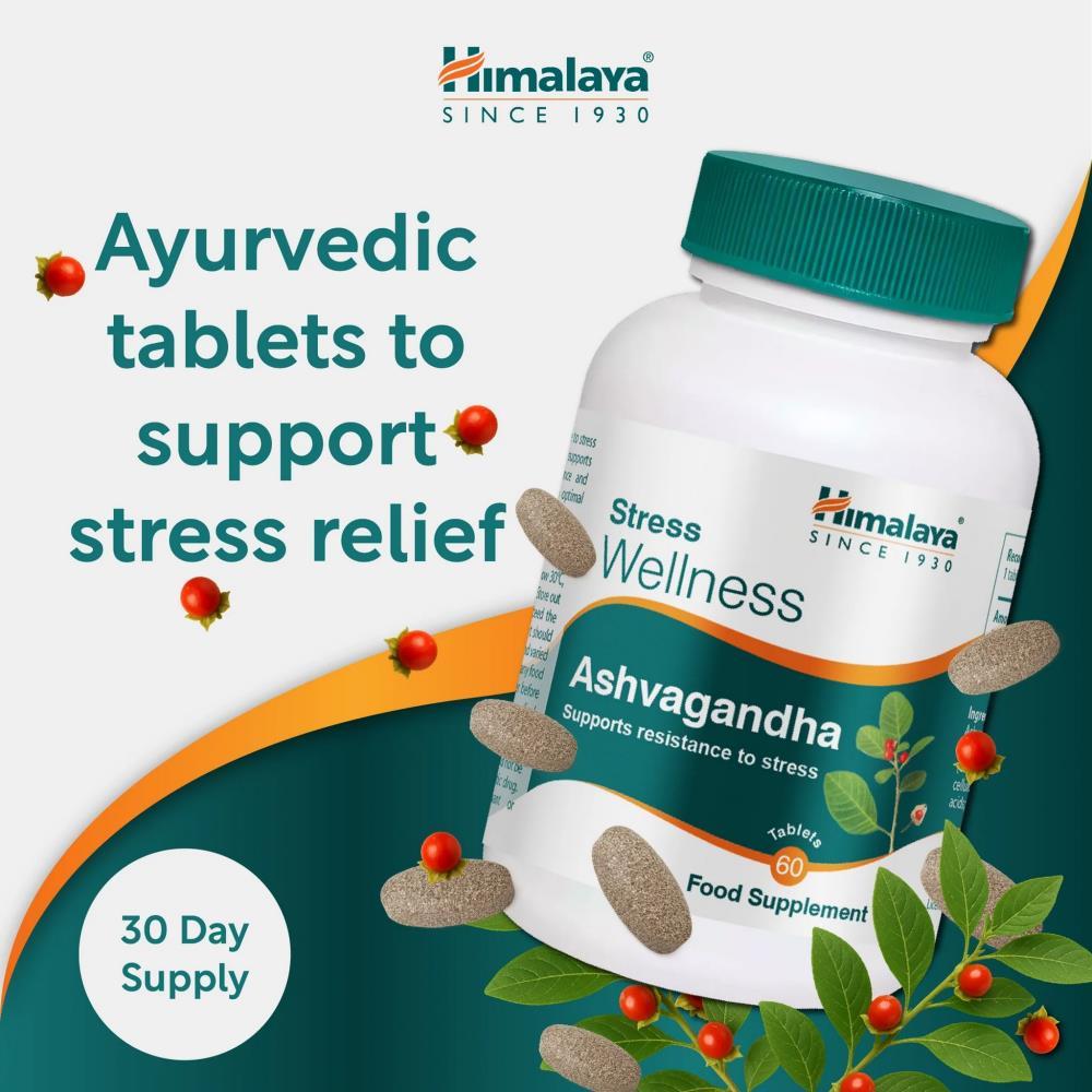 Ashwagandha 500mg Himalaya 60 Cápsulas