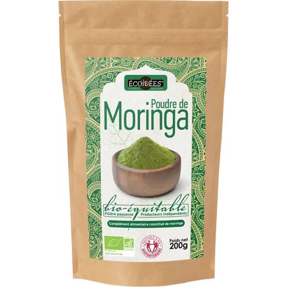 Moringa Em Pó Bio Ecoidées 200g