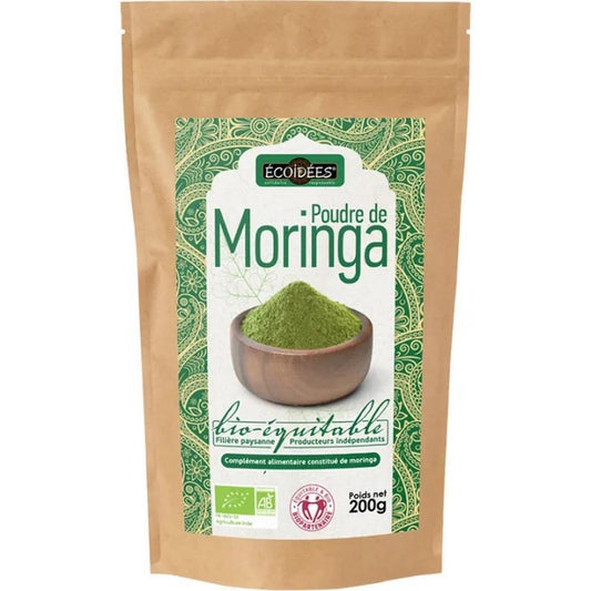 Moringa Em Pó Bio Ecoidées 200g